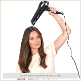 BaByliss Power Smooth Hair Dryer 2400W Ionic Lightweight 3 Heat 2 Speed Black view 3