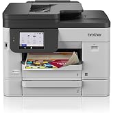 Brother INKvestment 5110 Wireless Color Inkjet All-in-One Printer with a 500-sheet Paper Tray Capacity and a 4.3&rdquo; Color Touchscreen (MFCJ5110DW)