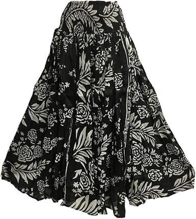 bohemian skirts amazon