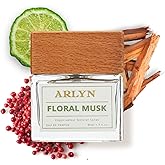 ARLYN Floral Musk Eau De Parfum Inspired by Dyp.tiqu.e F.l.eur De Peau, Long-Lasting Perfume for Men and Women, Vegan & Eco-Conscious with Clean Ingredients, Musk, Amberwood, Rose - 50ml / 1.7 oz