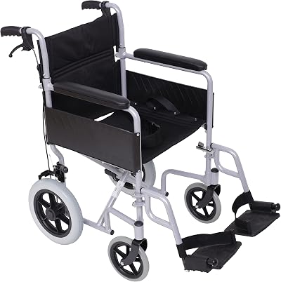 Angel Mobility AMW004 Lightweight Aluminum Folding Transit Wheelchair 11kg