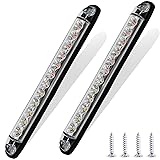 PSEQT 10" LED Trailer Tail Light Bar + Brake Stop