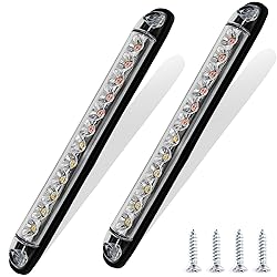 PSEQT 10" LED Trailer Tail Light Bar + Brake Stop