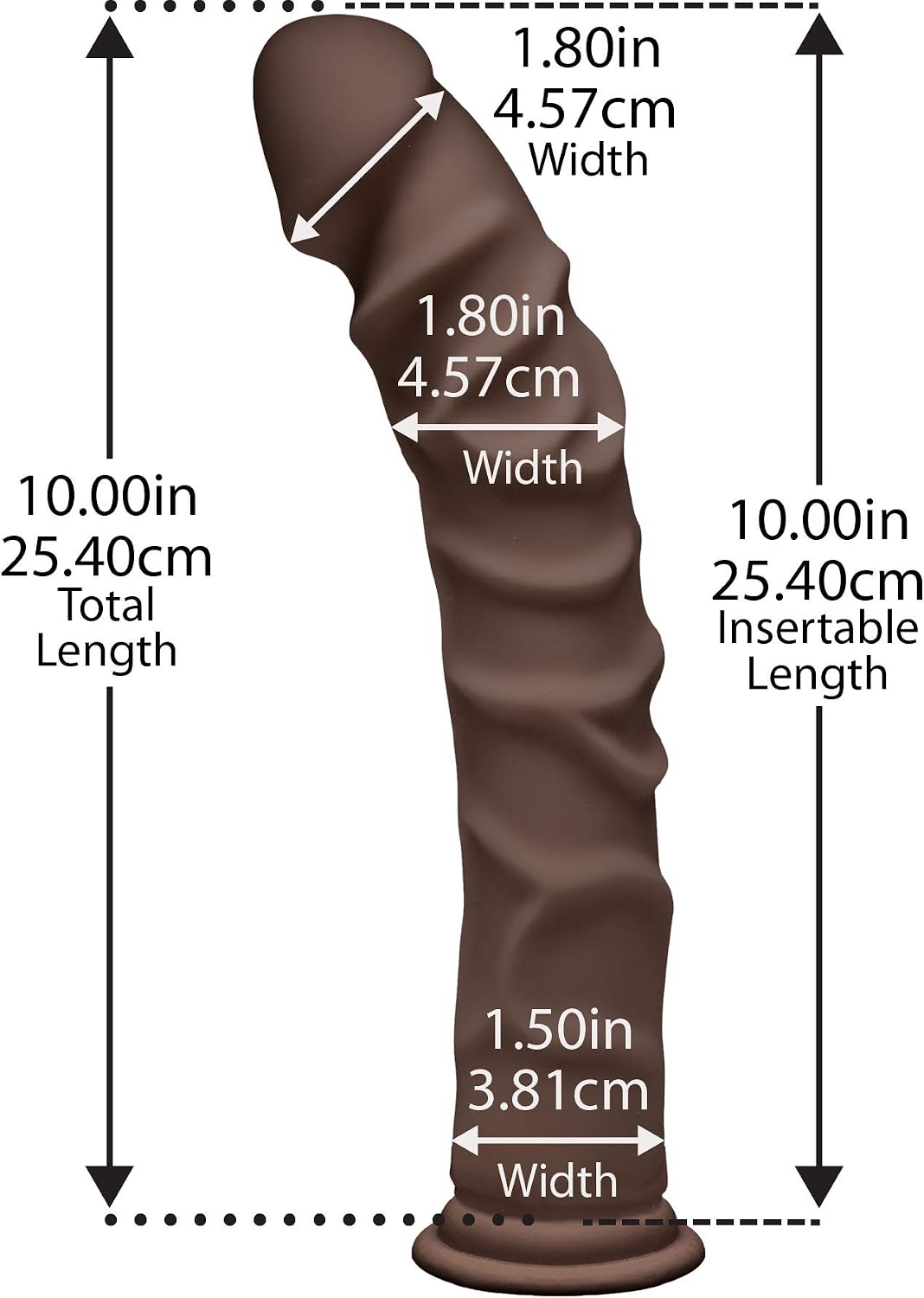 The Ragin D Chocolate 10 Inches - Image 4