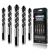 5-Piece 9/16“ Masonry Drill Bits for Tile Glass