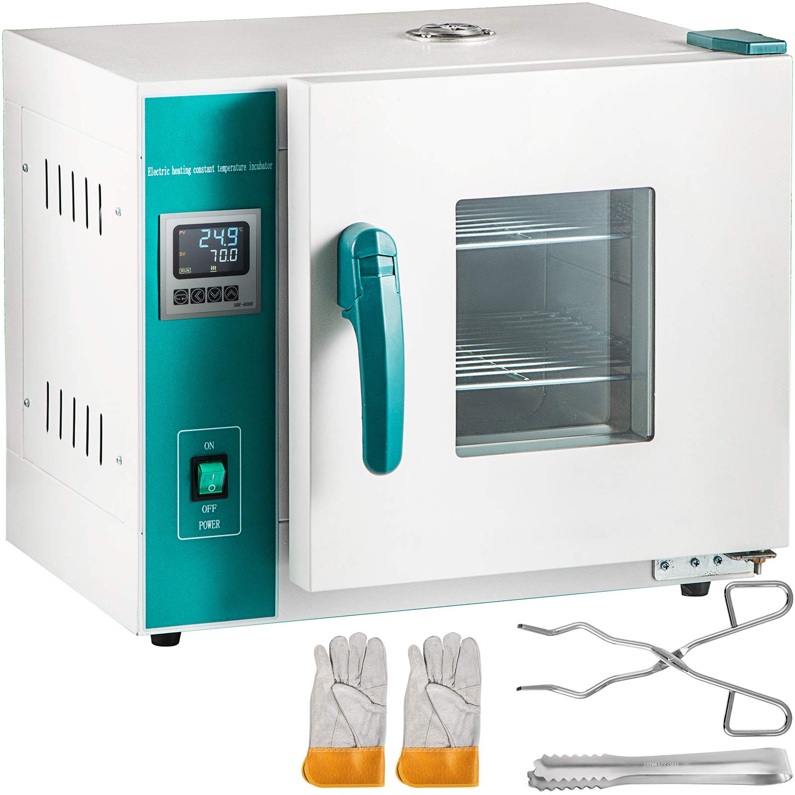 Buy VEVOR Lab Incubator 10L Bacteria Incubator RT60℃Scientific Digital