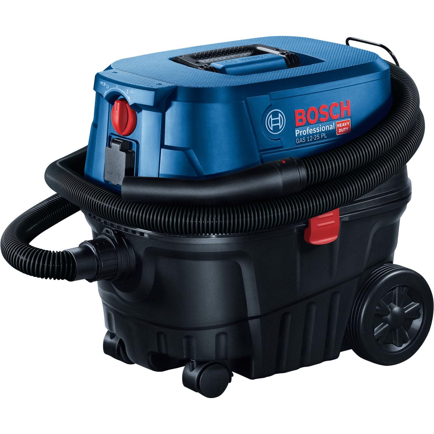 Bosch Professional Nass-/Trockensauger Gas 12-25 PL (1.250-W-Motor, Luftstrom von 65 l/s, Saugdruck 200 mbar, inkl. HEPA-Filter, Fugendüse) 2