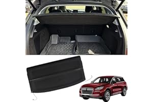 Marretoo for Lincoln Corsai Cargo Cover 2020 2021 2022 2023 2024 for Lincoln Corsai Accessories Rear Trunk Shade Non-Retractable Trunk Cover Rear Parcel Shelf Finisher