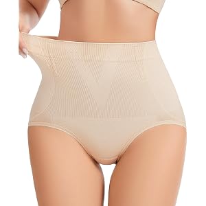 Tummy Control Shapewear Underwear for Women High Rise Body Shaper Panties | High Waist, Seamless, Breathable, Comfort, Anti-S