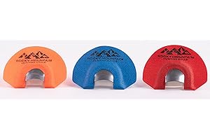 Rocky Mountain Hunting Calls D3 Steve Chappell Signature Series Elk Diaphragms, Pack of 3