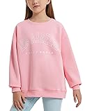 EXARUS Girls Oversized Sweatshirt Los Angeles