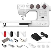 SewLaVie 996P Mechanical Sewing Machine for Quilting with 36 Stitches | 60W motor delivers strong, stable power for denim, quilting and everyday sewing, with a wide table and free arm