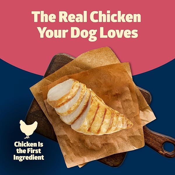 BLUE BUFFALO FREEDOM GRAIN-FREE SMALL BREED DRY DOG FOOD, SUPPORTS HIGH ENERGY NEEDS, MADE IN THE USA WITH NATURAL INGREDIENTS, CHICKEN & POTATOES, 4-LB BAG