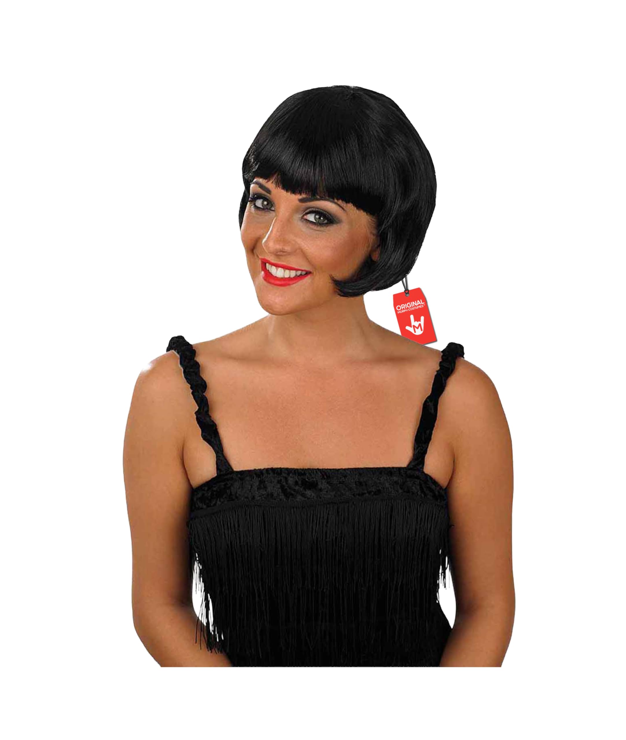 Fun Shack FNX2720 Costume, Womens, Bob Wig Black, One Size