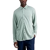 Haggar Men's Long Sleeve Print Cotton Shirt
