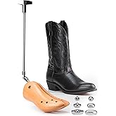 HOUNDSBAY Bloodhound Professional Western Cowboy Boot Stretcher for Men & Women - Widener Shoe Stretcher For Cowboy Boots