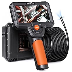 DEPSTECH Triple Lens Borescope, 5" IPS Screen