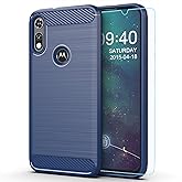 M MAIKEZI Moto E Phone case,Motorola E case,with HD Screen Protector, Soft TPU Slim Fashion Non-Slip Protective Phone Case Co