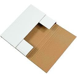 Tape Logic TLM2BK Easy-Fold Mailers, 12 1/8" x 9