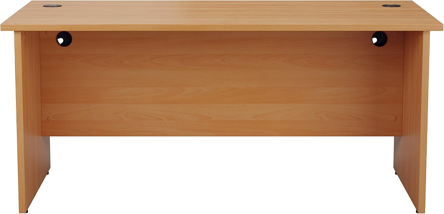 FF JEMINI 1200 PANEL END DESK BEECH, 120 cm - Image 3