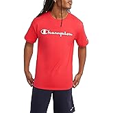 Champion Men's Classic Graphic Short Sleeve T-Shirt, Script Logo (Reg. Or Big & Tall)