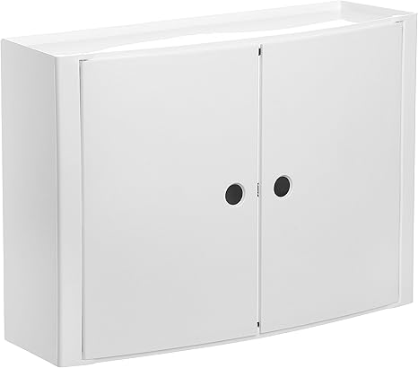 Amazon De Tatay Badezimmer Hangeschrank Horizontal 46 0 X 15 5 X 32 0 Cm 46 X 32 X 16 Cm Weiss