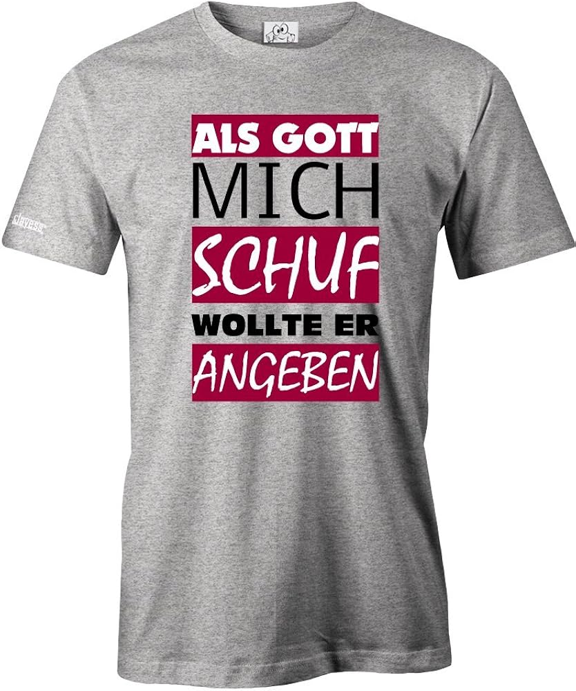 Als Gott Mich Schuf Wollte Er Angeben