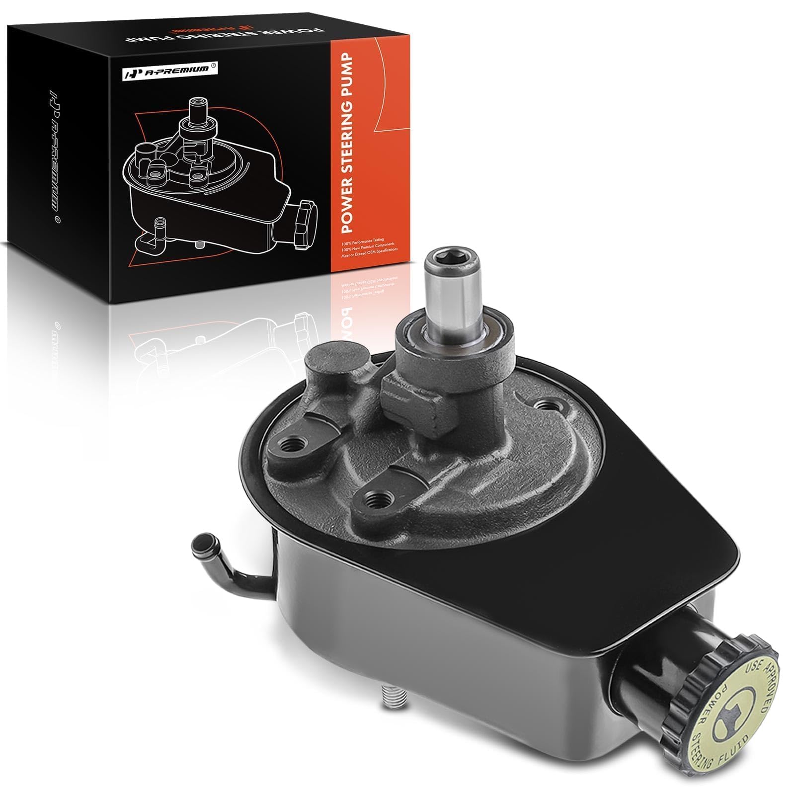 Photo 1 of A-Premium Power Steering Pump with Reservoir Compatible with Dodge B150/250/350, B1500/2500/3500, Ram 1500/2500/3500 Van, D150/250, W150/250, Dakota, Durango, Ramcharger