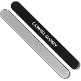 Caswell-Massey Diamond Dust Nail File, Professional Washable Nail Buffer Crafted from Polished Steel, Durable &amp; Long-Lasting, Pre-Polish Care, 7 In