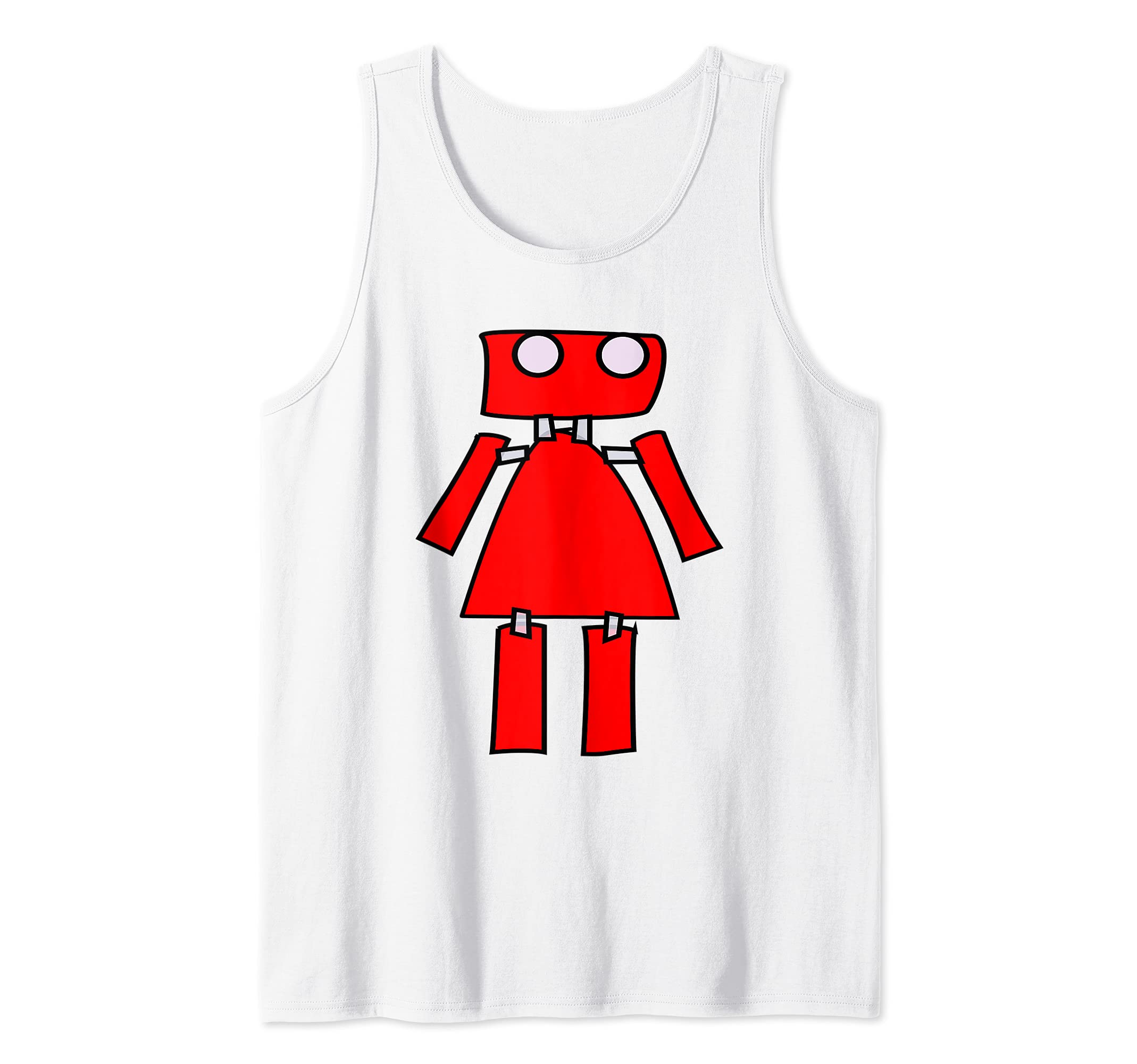 Girl Robot Tank Top