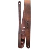 C.F. MARTIN 18A0065 2 1/8" Leather Guitar Strap, Brown