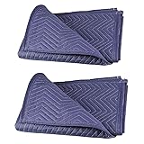 PONGHEI 2 Moving Blankets 80"x 72" Heavy Duty