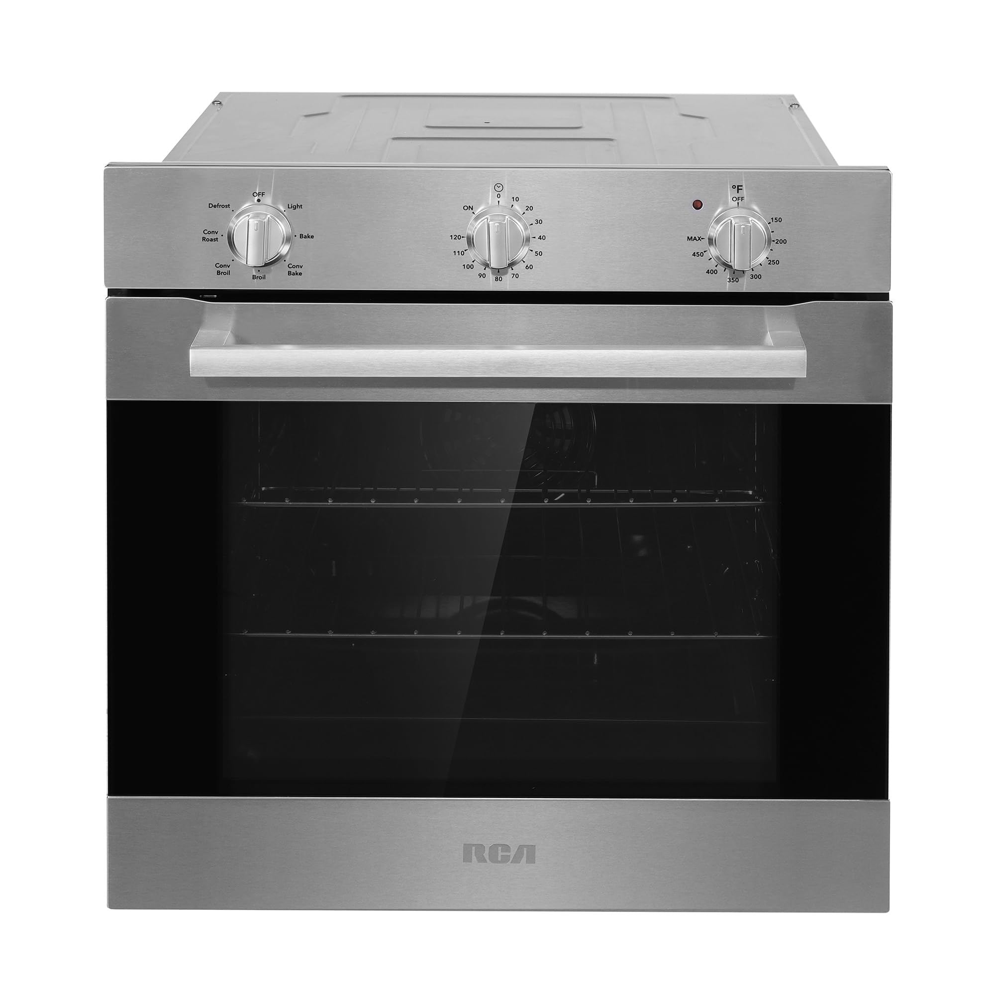 Photo 1 of ** USED / UNTESTED ** RCA R-WOEC241SS 24 in. Century Collection 3.25 cu. ft. Electric Wall Oven, Convection, 7 Functions, Knob Controls in Stainless Steel, 24 inch