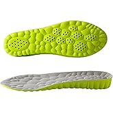 Height Increase Insoles for Men Wowen-4D Cloud Technology Insole-Super Soft Comfort Elevator Insoles, Memory Foam Heel Lift Inserts (Green, Lift 2.5CM/Women: US 5-9)