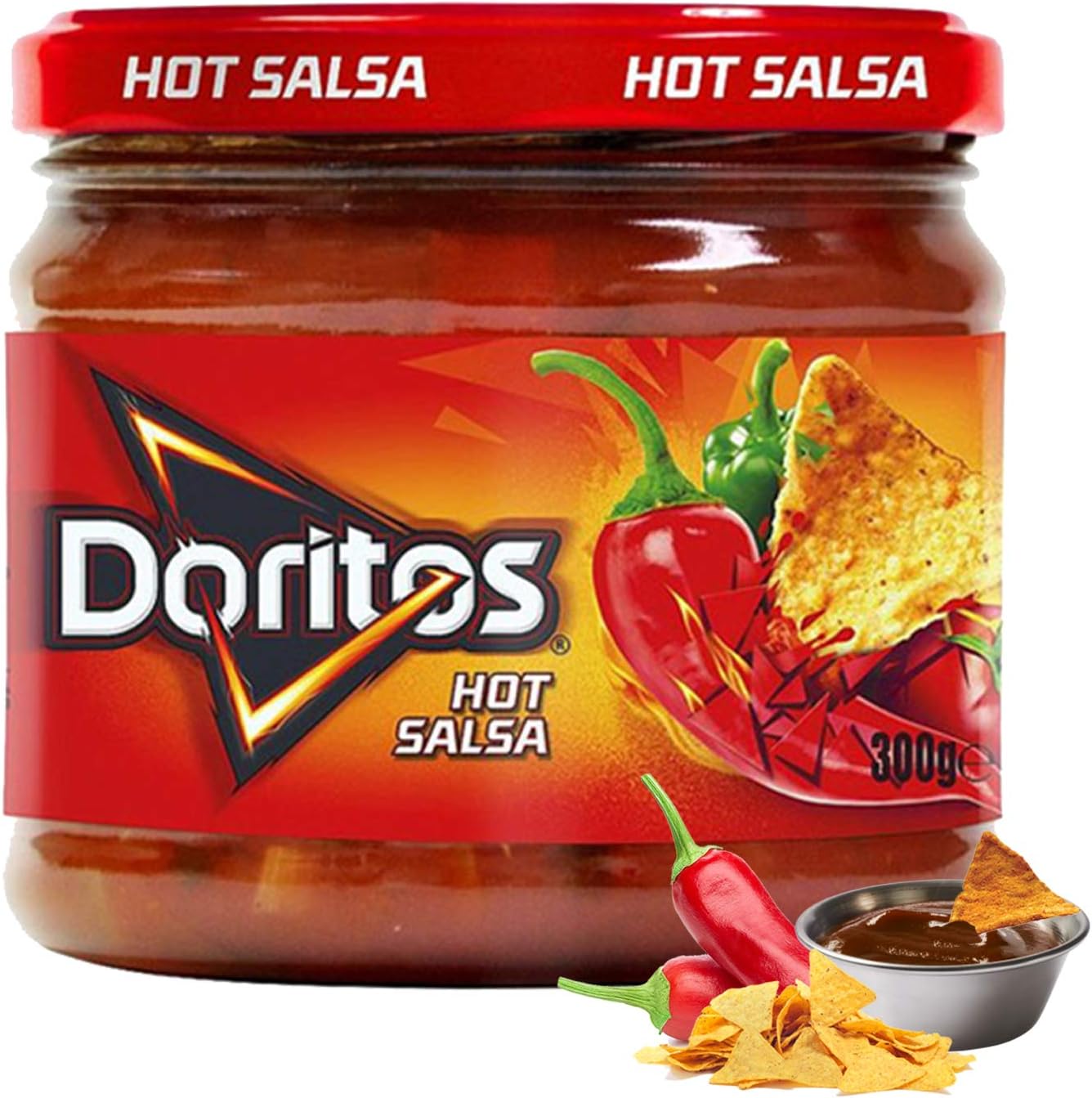Doritos Hot Salsa Dips Case, 6 units x 