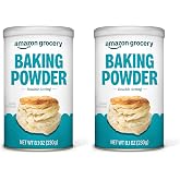 Amazon Grocery, Baking Powder, Double Acting, 8.1 Oz (Pack of 2)
