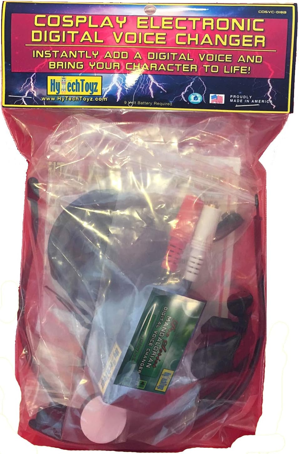 MANDALORIAN BOBA FETT HELMET VOICE CHANGER COSPLAY SET WITH SPEAKER & MICROPHONE TV & Movie