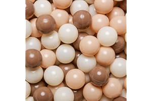 GOGOSO Ball Pit Balls Crush Proof Non-Toxic Plastic Balls Babies Kids Toy Bulk Pack 170pcs 2.2inchs