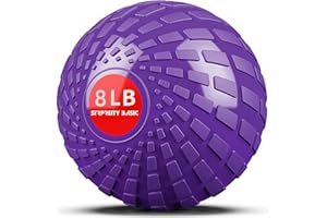 STRPRETTY BASIC Medicine Ball 8 lbs Slam Ball Weighted Balls for Exercise Strength and Crossfit Workout