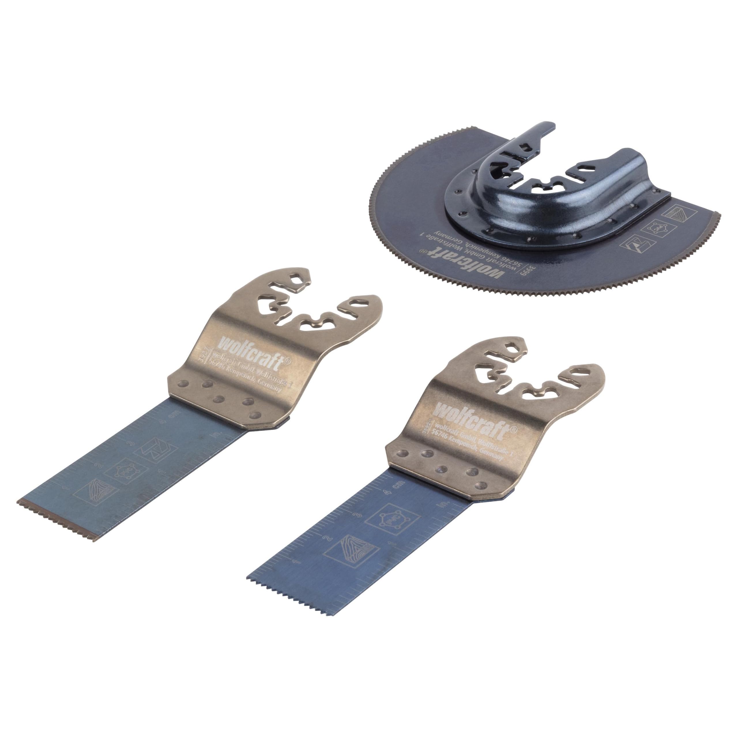 wolfcraft Accessories Set "PRO" 3 Pcs., Universal Receptacle I 3992000