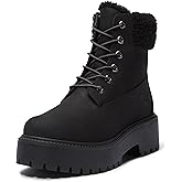 Timberland womens Stone Street Mid Warm Lined Waterproof Boot