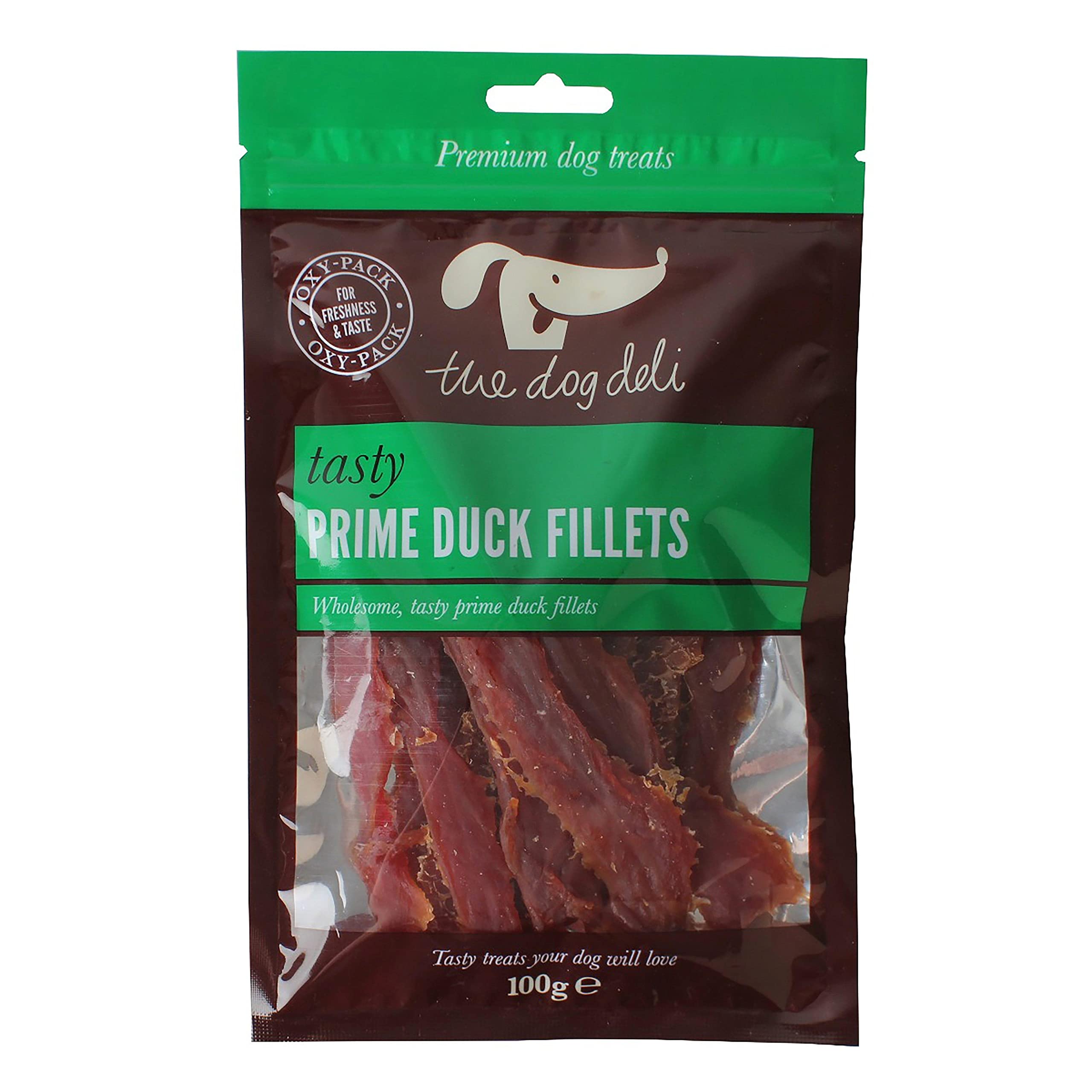 PetFace Premium Duck Fillets for Dogs from The Dog Deli