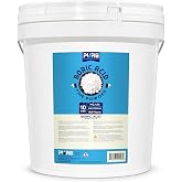 Ecoxall Bulk Boric Acid, 99.9% Pure, Fine Powder, 10 lbs Pail | Used for Laundry, Kitchen, Household, and Industrial Applications