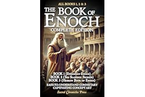 The Books of Enoch [COMPLETE EDITION]: Including All of Enoch’s Manuscripts: 1 (Ethiopian Enoch), 2 (Slavonic Secrets), 3 (Hebrew Enoch) with Commentary and Captivating Concept Art