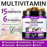 Yecuce 15 in 1 Dog Multivitamin 150 Counts Duck Flavor Joint Digestion Skin view 2