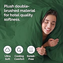 Duvet Cover Cal King Size Set - Extra Soft Cal King