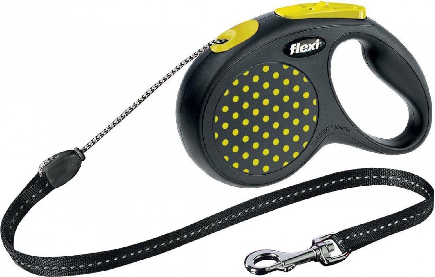 flexi Design L Tape, 5 m, Black/Yellow