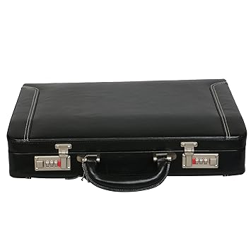 C Comfort Genuine Leather Office Bag Medium Briefcase