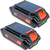 DTK Battery Replacement for Echo Eforce 56V 2.5Ah Lithium Ion Battery 2 Packs