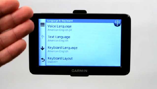 Garmin GPS Language Options